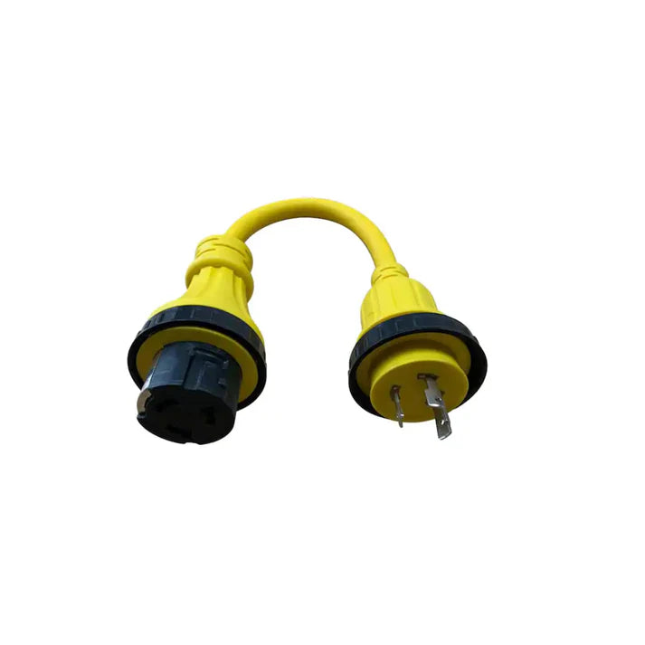 Powerwinch ShorePower Straight Adapter (30amp Male to 50amp Female)- Non Returnable Sales - 30150